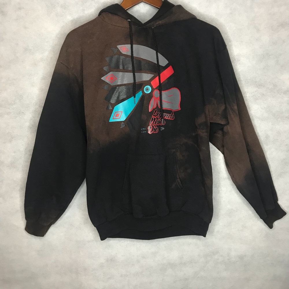 That Steez Distressed Hooded Pullover